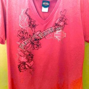 Womens Harley Davidson tshirt